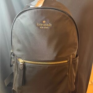 kate spade Black Backpack (Holds Laptop) BNWT Never Used